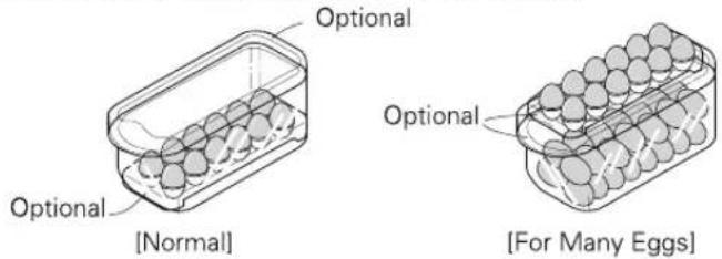 LG GR-P207BLXV - Egg box (Applicable to some models only) - 1