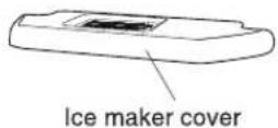 LG GR-P207BLXV - Ice maker cover (Optional) - 1