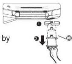 LG GR-P207BLXV - 2) Installing water filter - 1