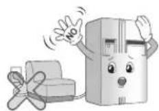 LG GC-J237JSXV - Do not allow the power cord bent or pressed by the heavy object to be damaged. - 1