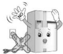 LG GC-J237JSXV - Unplug the power plug when cleaning, handling or replacing the interior lamp of the refrigerator. - 1