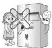 LG GC-J237JSXV - Do not install the refrigerator in the wet place or the place which water or rain splashes. - 5