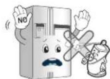LG GC-J237JSXV - Do not install the refrigerator in the wet place or the place which water or rain splashes. - 7