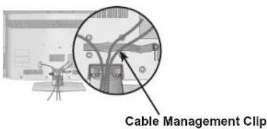 LG 32LD450C - BACK COVER FOR WIRE ARRANGEMENT - 4