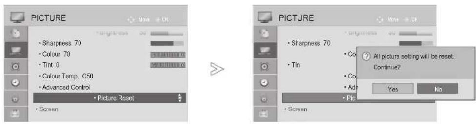 LG 32LD450C - PICTURE RESET - 1