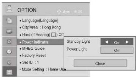 LG 32LD450C - Power Light - 2