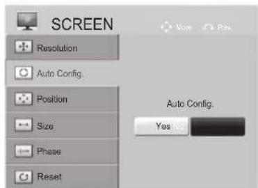 LG 32LD450C - Auto configure - 3