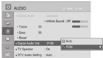 LG 32LD450C - SELECTING DIGITAL AUDIO OUT - 3