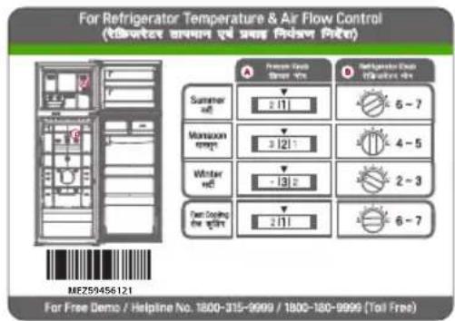 LG GL-T292SRGY - CONTROL EFFECTS - 1