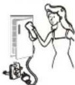 LG GL-185CC - NEVER STORE EXPLOSIVES AND CHEMICALS INSIDE REFRIGERATOR. - 6