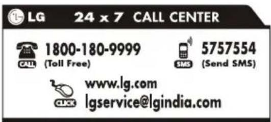 LG GL-185CC - Owner's Manual - 1