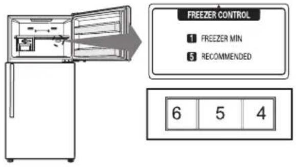 LG GC-D432HLAM - CONTROLS FOR FREEZER COMPARTMENT - 1