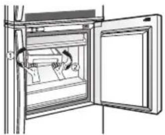 LG GC-D432HLAM - How to disassemble Home Bar basket - 2