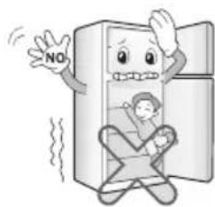 LG GC-D432HLAM - Prevent children from entering the product. - 1