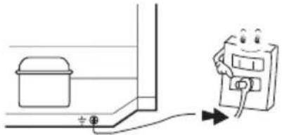 LG GC-D432HLAM - Assemble (Install) the earth firmly. (Applicable to some models only) - 1