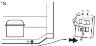 LG GC-D432HLAM - Earth (grounding) construction (Applicable to some models only) - 1