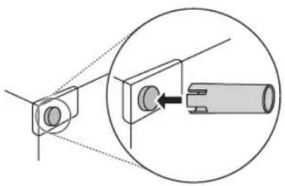 LG GC-B459NLFF - Inserting the Stoppers - 1