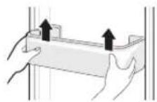 LG GC-B459NLFF - Removing/Refitting the Door Basket - 1