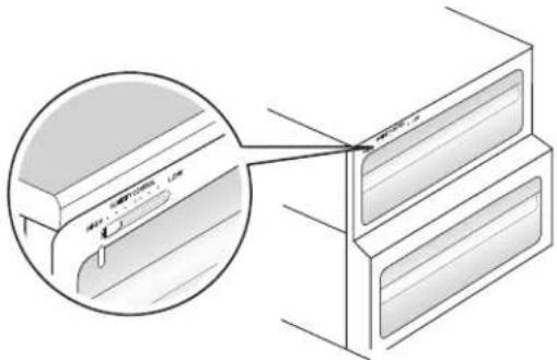 LG GR-L207BPKV - Humidity control in the vegetable compartment - 2
