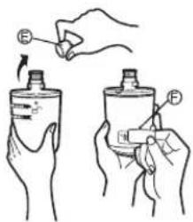 LG GR-L207BPKV - 2) Installing water filter - 2