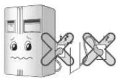 LG GR-L207BPKV - The dedicated outlet should be used. - 2