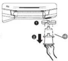 LG GR-L207BPKV - 2) Installing water filter - 1