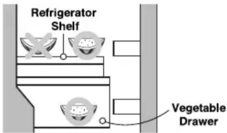LG GT-442BPLE - REFRIGERATOR COMPARTMENT - 1