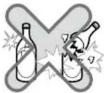 LG GL-549GEX4 - Do not put bottle in the freezer. - 1