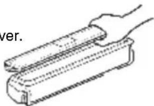 LG GL-549GEX4 - Remove the tank cover. - 1
