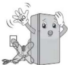 LG GL-549GEX4 - Do not extend or modify the length of the power plug. - 1
