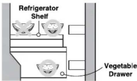 LG GL-549GEX4 - REFRIGERATOR COMPARTMENT - 1