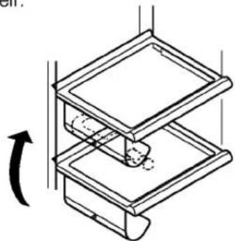 LG GR-L207MSZ - Wine holder adjustment - 1