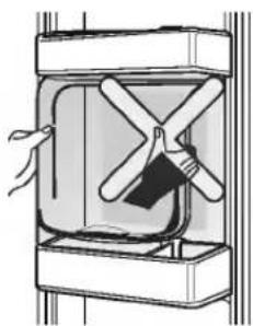 LG GR-L207MSZ - Open the refreshment center door. - 4
