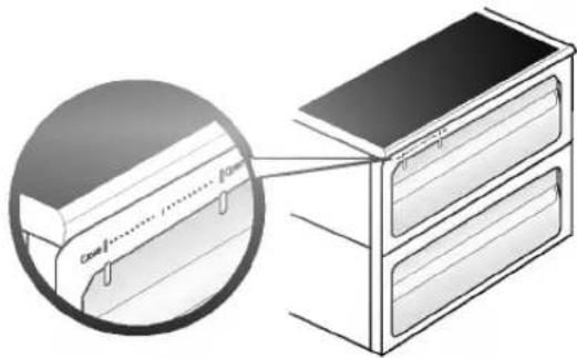 LG GR-L207MSZ - Humidity control in the vegetable compartment - 3