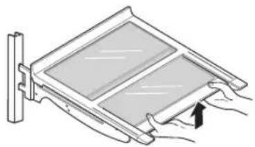 LG GC-L22FTQBL - Using the Folding Shelf - 1