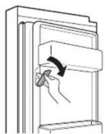 LG GC-L22FTQBL - Removing/Refitting the Ice Storage Bin - 1