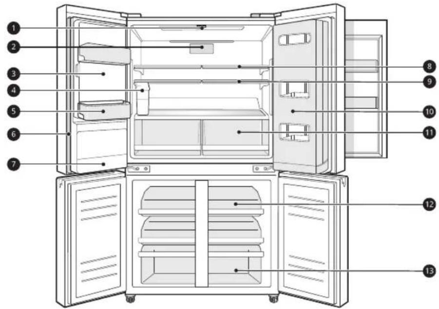 LG GC-L22FTQBL - Interior - 2