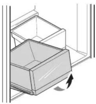 LG GC-L22FTQBL - Removing/Refitting the Fridge Drawer - 7