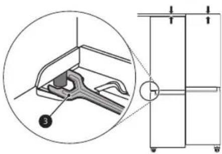 LG GC-L22FTQBL - Door Alignment for Left Fridge Door - 1