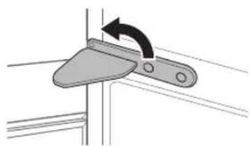 LG GC-L22FTQBL - Removing the Freezer Door - 2