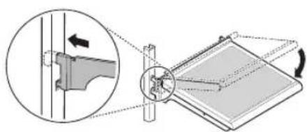 LG GC-L22FTQBL - Removing/Refitting the Shelf - 3