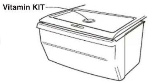 LG GL-325TMG4 - Vitamin Vegetable Drawer (Optional) विटामिन वॉँ जटबे ल ड्याओं र (एच्छिक) - 1