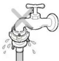 LG WF-S5605PP - Check for water leakage - 1