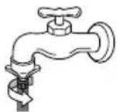 LG WF-T1510PBK - Connect the water supply hose to the tap. - 1