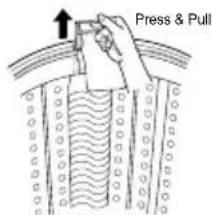 LG WF-T7519JG - To Clean the Lint Filter - 1