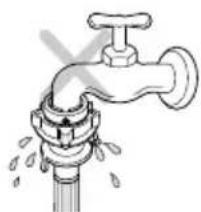 LG WF-T7519JG - Check for water leakage - 1
