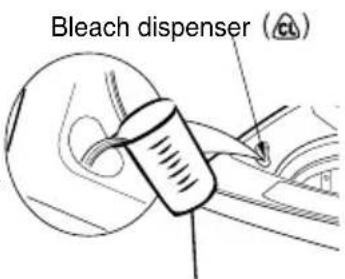 LG WF-T7519JG - Using Liquid Bleach - 1