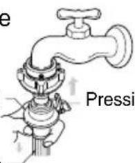 LG WF-T7519JG - Connecting Middle Connector and Water Supply Hose - 1