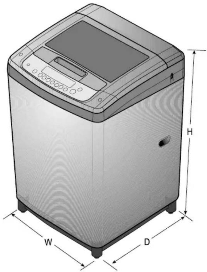LG WF-T7519JG - Specification - 1