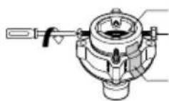 LG WF-T7519JG - Loosen the fixed nuts to connect the connector to the tap - 1